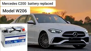 C200 12v battery replacement/model206