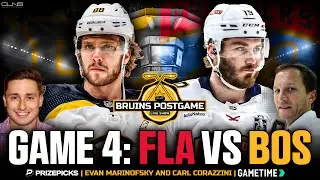 LIVE: Bruins vs Panthers Game 4 Postgame Show