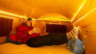 Camping By The River During a Rainy Night