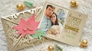 Easy but unique DIY Photo Christmas Card