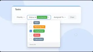 Filter Widget
