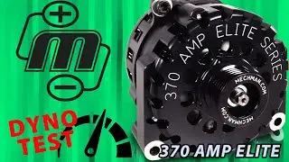 Dyno Test of our Mechman Elite 370 Amp Alternator for 1996 - 2004 GM Trucks.