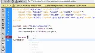 JavaScript: How to get the users screen resolution