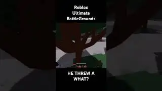 HE THREW A TRASHCAN? Roblox Ultimate BattleGrounds 