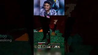 ENDERMAN GETS ANGRY ON BBS #bbs #minecraft