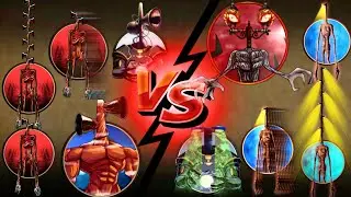 Shadow Fight 2 All Siren Head Vs All Light Head