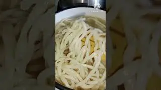 На обед вкусный лагман.