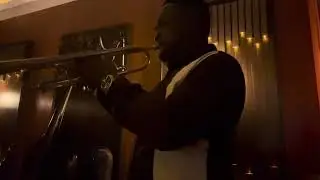 Taiwo Clegg trumpet solo on Slow Train