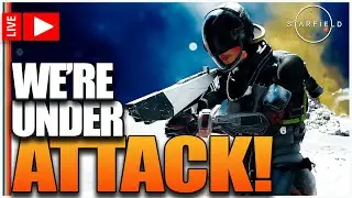 STARFIELD - MY OUTPOST IS UNDER ATTACK! - SKK Settlement Attack System Mod - #Starfield #live
