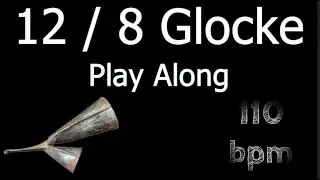 Play Along 12/8 Glocke 110 bpm zum Üben