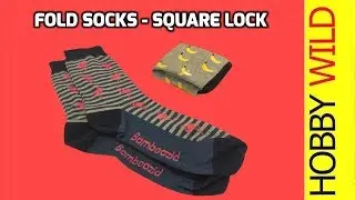 HOW TO FOLD SOCKS - SQUARE LOCK