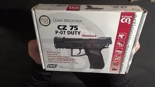 ASG  CZ P07 BB Gun review