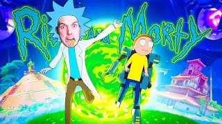 RICK & MORTY TAKE OVER FORTNITE!