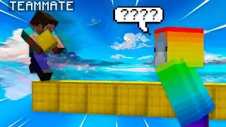 This happened while solo queueing bedwars...