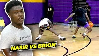 Nasir Core 1v1 vs CRAFTY Ballislife Midwest Guard... $2500 On The Line!