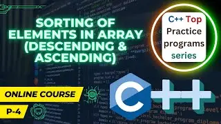 Sorting elements of array in ascending and descending order #4 | MKL
