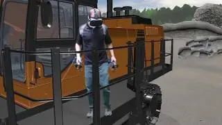 Virtual Reality Experience of Heavy Machinery Equipment