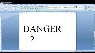 How to make danger symbols in Microsoft word using shortcuts keys#microsoftword #short #youtuber
