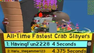 (World Record) 4 Seconds Coconut Crab | Bee Swarm Simulator