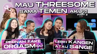 Nanyain Pertanyaan yang Orang Gak Berani Tanya ke Pasangannya (Part 2) | Lunar, Edgar, Kemal,Nia #96