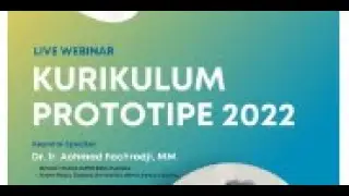 Webinar Kurikulum Merdeka Bersama Dr. Ir. Achmad Fachrodji, M.M