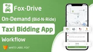 Fox-Drive: On-Demand Taxi Bidding App Workflow | Make Bid-N-Ride App Like inDriver - White Label Fox