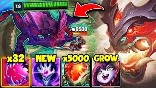 We created the BIGGEST Cho'Gath dinosaur you've ever seen... (NEW ITEM INCREASES SIZE)