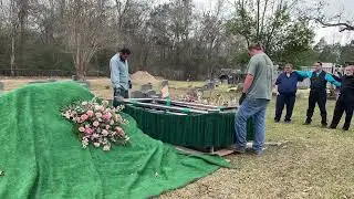 Funeral of Marie Sims part 2
