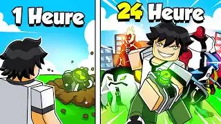 I spent 24 hours in Ben 10! (Roblox)