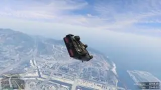 Grand Theft Auto - 600 rp barrel-roll part four