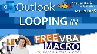 Outlook Looping In  | VBA Macro #28