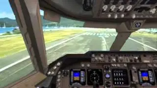 Boeing 747-700 Simulation Real World