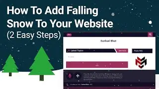 How To Add Snow Fall in Your Blogger Blog