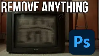 REMOVE anything from videos with PHOTOSHOP