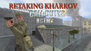 Call of Duty 2:  Retaking  Kharkov HCTM2 Gameplay VETERAN custom