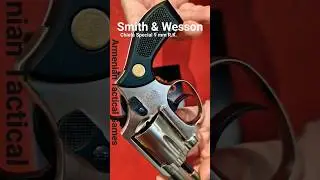 Smith & Wesson Chiefs Special9 mm R.K., nickel finish #armtacgames #gun #revolver #SmithWesson