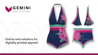 Digital Printing Fashion Swimsuit Workflow | Gemini CAD Systems