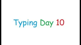 Typing Day 10-2020-11-15