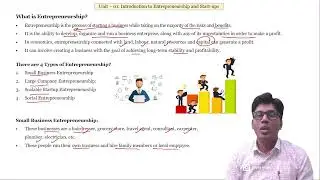 What is Entrepreneurship & Startup II Lecture-02 II 6th Semester(Common to All Branch) II