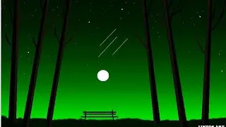 How to draw a scenery| scenery drawing tutorial on Ms paint| scenery drawing