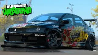 Need For Speed Unbound - 1000HP Mitsubishi Lancer Evolution IX Customization