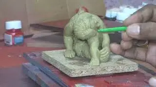 How to make basic Sculpture Figurine for beginners.