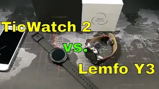 TicWatch 2 vs. the Y3 from Lemfo - A Smartwatch Battle