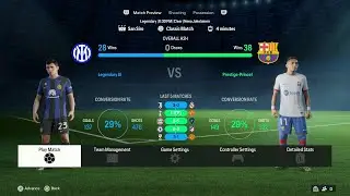 EA Sports FC 24 - Inter Milan Vs FC Barcelona FULL GAMEPLAY (PS5)