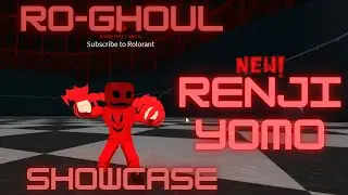 RO-GHOUL NEW RENJI Y0M0 KAGUNE SHOWCASE! | Roblox