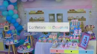 Festa Confeitaria/ Doceria da Diovanna / A Decoração / #DiovannaFez3