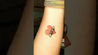 easy mom tattoo on hand @omkaracreations #maa #mom