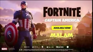 FORTNITE Captain America Skin Trailer (2020) HD Epic Games