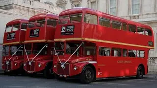 Classic AEC Routemaster London Double Decker Buses Wedding Service
