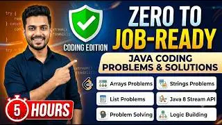 Java Coding Interview Mastery: Zero to Job-Ready (5 Hours)